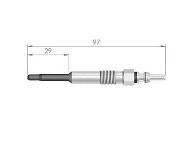 11V KIZDIRMA BUJİSİ AUDI-VW (ET.1 GERMANY)