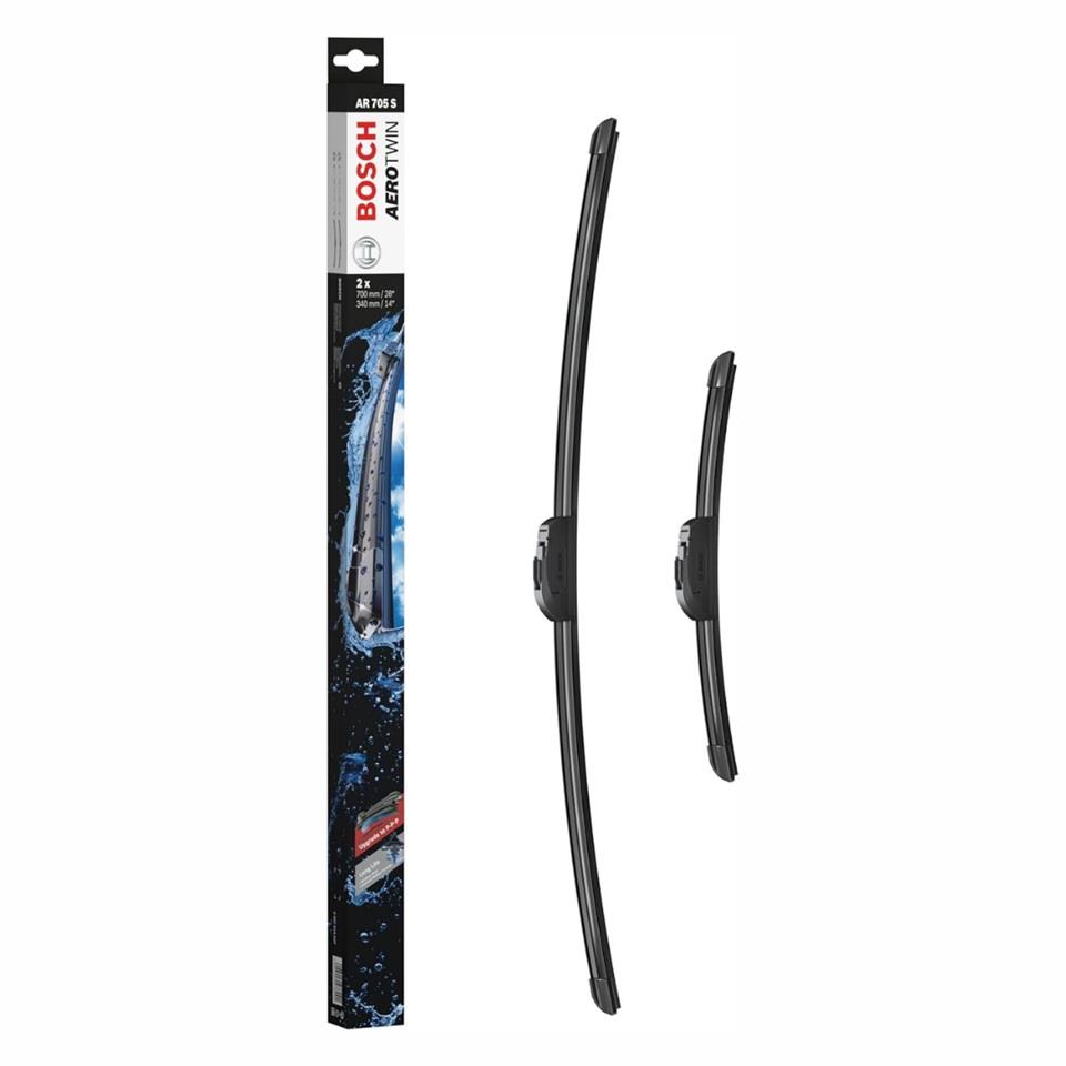 BOSCH SİLECEK SÜPÜRGESİ 700/340 MM AEROTWIN (A705S) TOYOTA COROLLA 2018 >