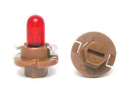 12V DUYLU GÖSTERGE AMPULÜ DİPSİZ (KIRMIZI)