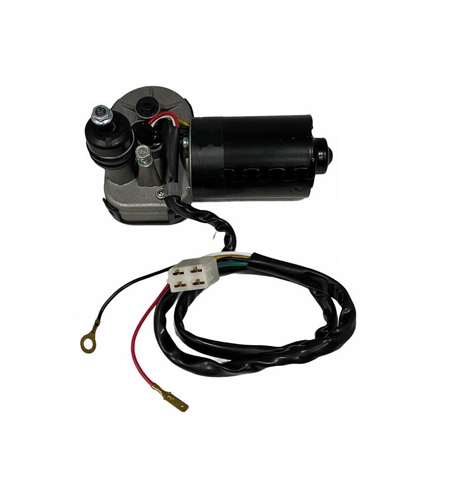 12V SİLECEK MOTORU TEK MİLLİ 90° KABİN