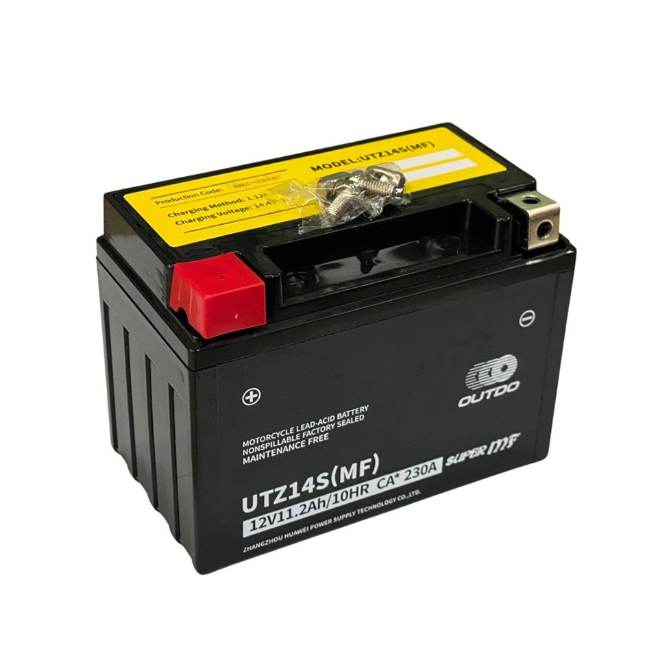 OUTDO 12V 11.2 AH MOTOSİKLET AKÜSÜ AGM TECH 230 A (EN) (150*86*111) (YTZ14S) (UTZ14S-MF)
