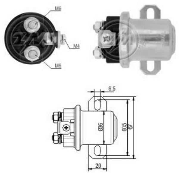 ZM 24V MARŞ YARDIMCI ARA OTOMATİK (KABLOSUZ) (TEK ÇIKIŞ) 28MT 5.5 KW