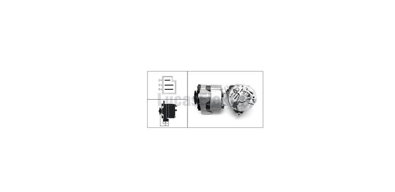 LUCAS 12V ALTERNATÖR DİNAMO 55 A MERCEDES 190E EM