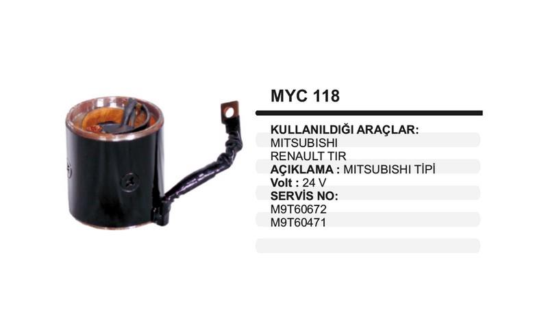 24V MARŞ GÖVDESİ MITSUBISHI TİPİ 5.5 KW FORD CARGO-MAN-MITSUBISHI SAFIR-RENAULT TIR
