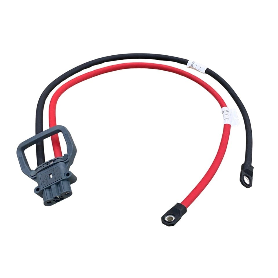 ELEKTRİKLİ FORKLİFT AKÜ SOKETİ 80 A 25 MM (KABLOLU) (DİŞİ BÜYÜK) (KOLLU)