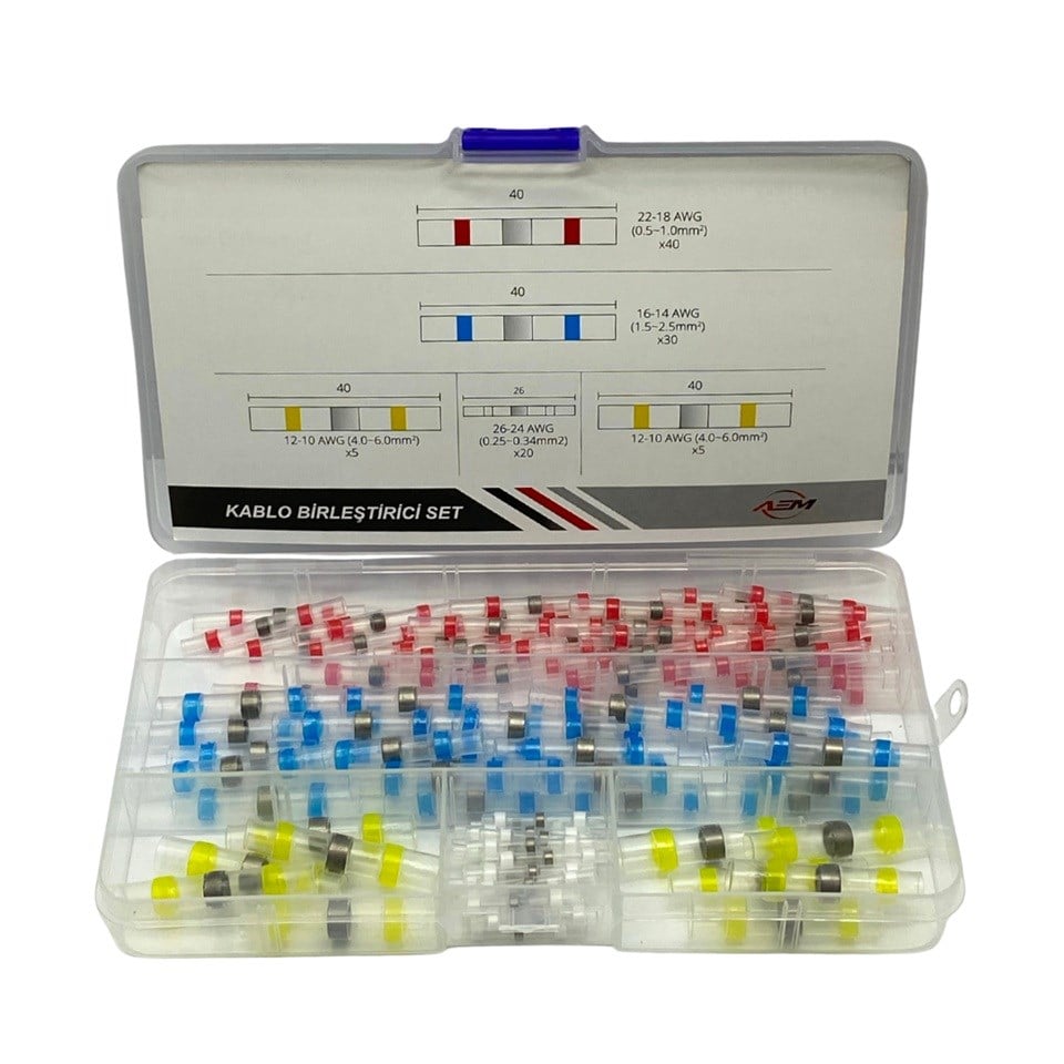 KABLO BİRLEŞTİRİCİ SET (100 PARÇA)
