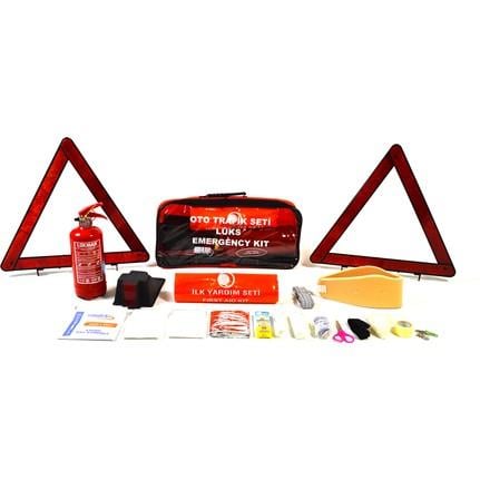 TRAFİK SETİ LUKS (YÖNETMELİĞE UYGUN) DEMİR AYAKLI