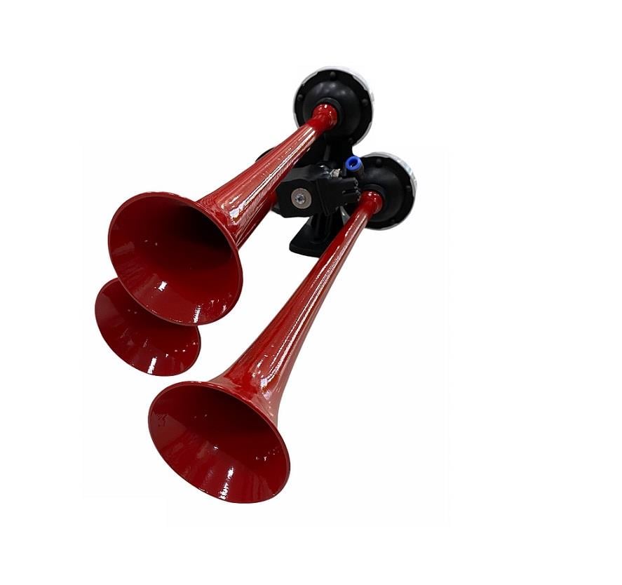 HIDO 24V 3'LÜ HAVALI KORNA DÜZ SES