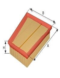 SARDES HAVA FİLTRESİ FORD FIESTA/TRANSİT TOURNEO COURIER-MAZDA 2