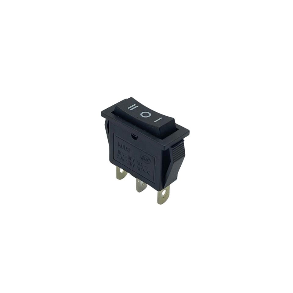 TUŞLU ANAHTAR DAR TİP (ON-OFF-ON) (15A 250V / 20A 125V AC)