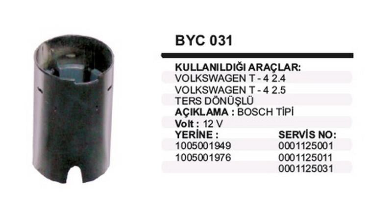 12V MARŞ GÖVDESİ BOSCH TİPİ MIKNATISLI TERS VW TRANSPORTER T4 (125)