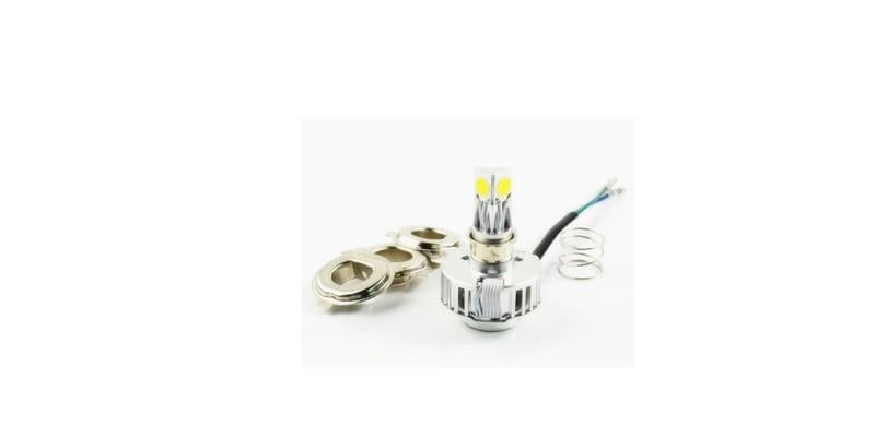 12V H6 AMPUL SETİ 6000K (COB LED) 2100 LÜMEN (MOTOSİKLET)