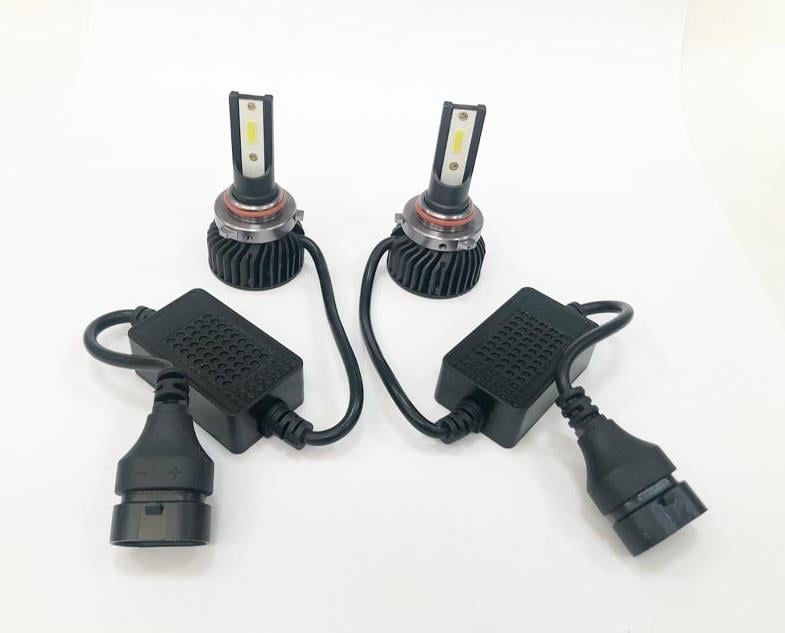 12V HB4 9006 DOB LED XENON FAR AMPUL SETİ 6000K 8000 LÜMEN CANBUS