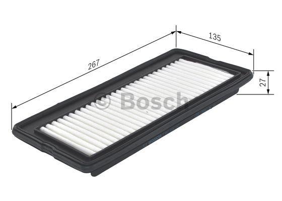 BOSCH HAVA FİLTRESİ HYUNDAI ATOS 1997 > 