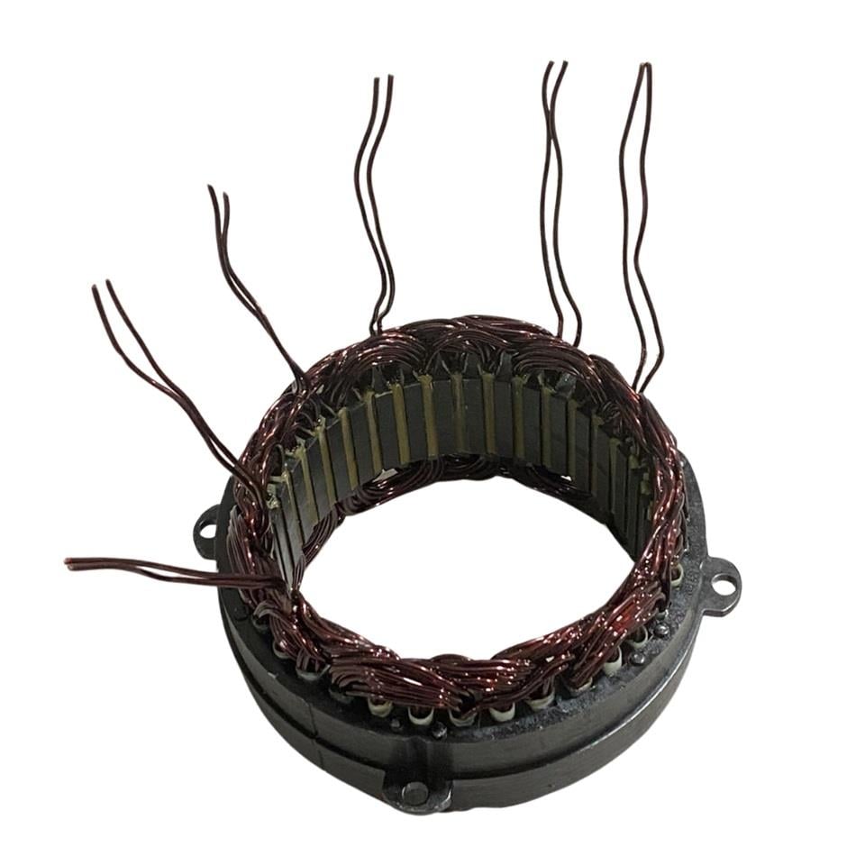 12V ALTERNATÖR STATÖR BOSCH TİPİ 90 A (6 UÇLU-KULAKLI) (UZUN KABLO) MERCEDES
