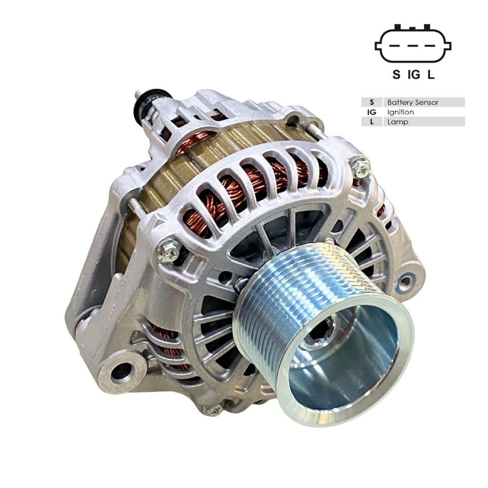 MITSUBISHI 24V ALTERNATÖR DİNAMO 90 A (3 FİŞ) (S-IG-L) FORD CARGO-IVECO EUROSTAR/EUROTECH/STRALIS