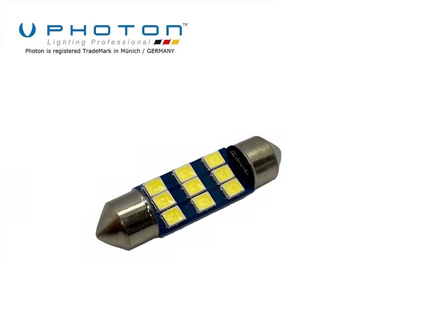 PHOTON 12V SOFİT AMPUL LED 9 LEDLİ 6000K CANBUS (36 MM) (1 AD)