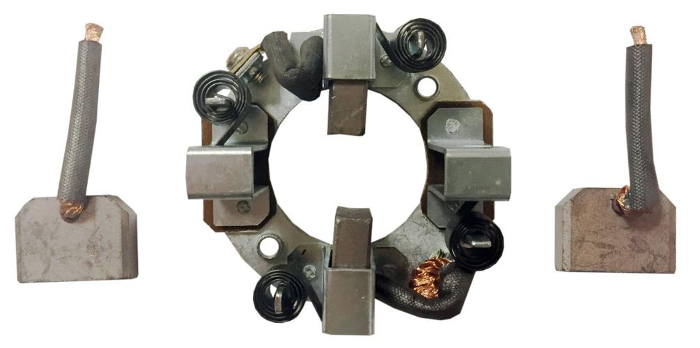 MARŞ KÖMÜR YUVASI NIKKO TİPİ 7.5 KW (DIŞTAN SAPLAMA) (4 KÖMÜRLÜ) KOMATSU