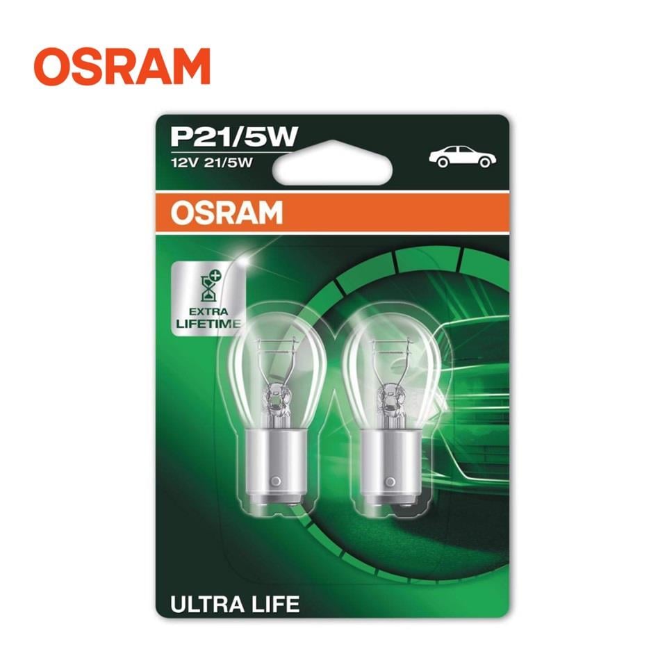 OSRAM 12V 1016 AMPUL 21/5W ULTRA LIFE BAY15d (2 ADET)