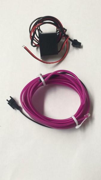 12V NEON IŞIKLI KABLO MOR TEK RÖLELİ (2 MT)