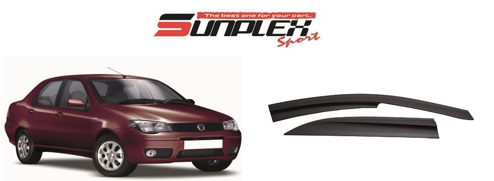 SUNPLEX CAM RÜZGARLIĞI MUGEN FIAT PALIO/ALBEA 2002-2014 (4 AD)