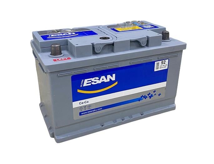 ESAN 12V 92 AH AKÜ 850 A (EN) (315*175*190) (TERS ALÇAK)