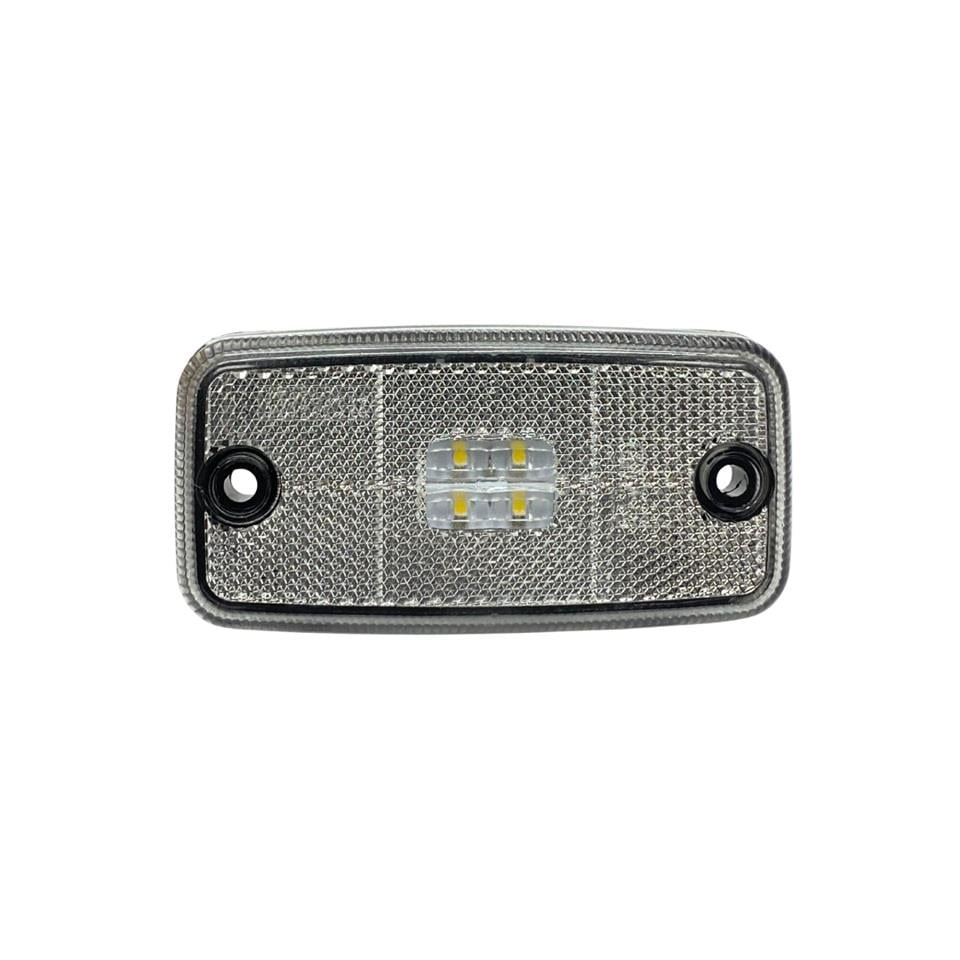 FRISTOM 12V-24V PARK LAMBASI 4-LEDLİ BEYAZ (110*55 MM) HELLA TİPİ E9 