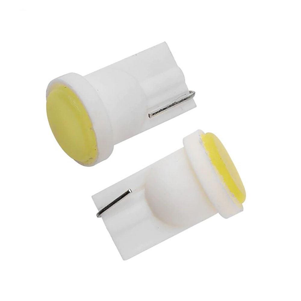 12V DİPSİZ T10 AMPUL TEK LEDLİ BEYAZ (2 AD)
