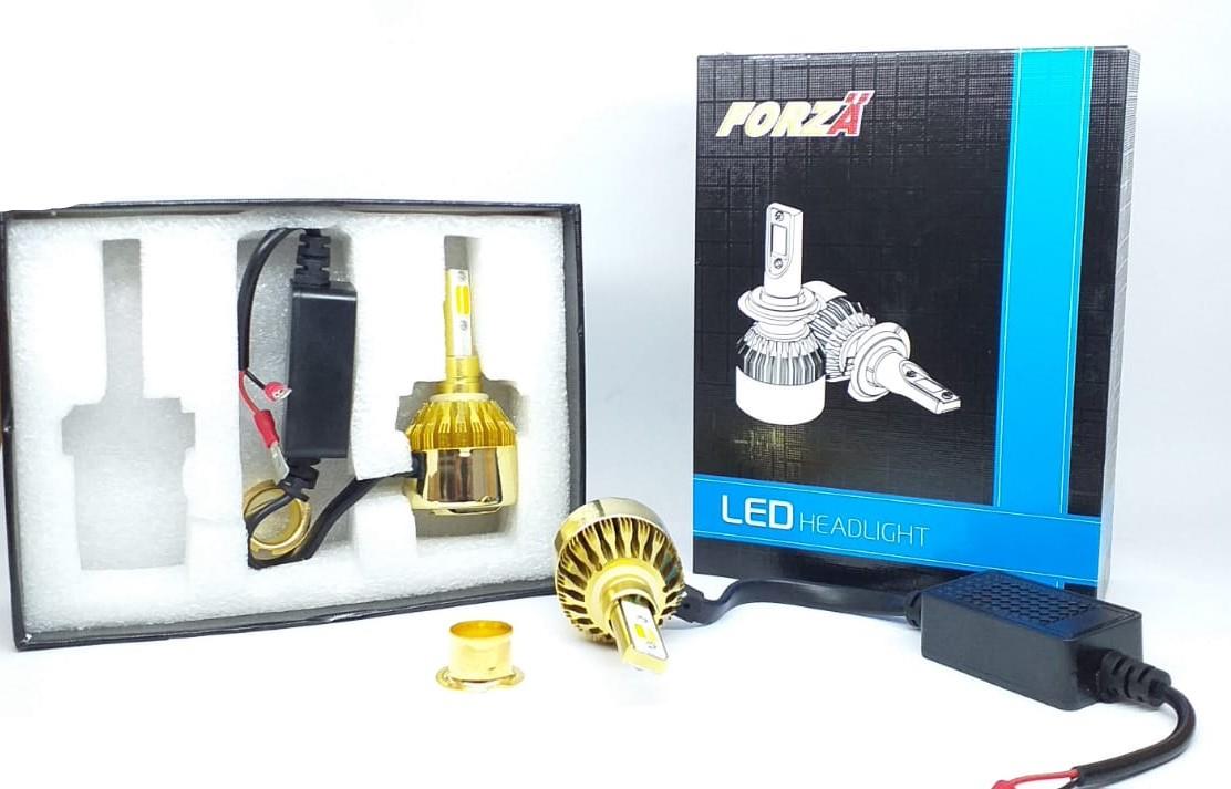 9-32V H3 COB LED FAR AMPUL SETİ (SARI/GÜN IŞIĞI/BEYAZ) 8000 LÜMEN