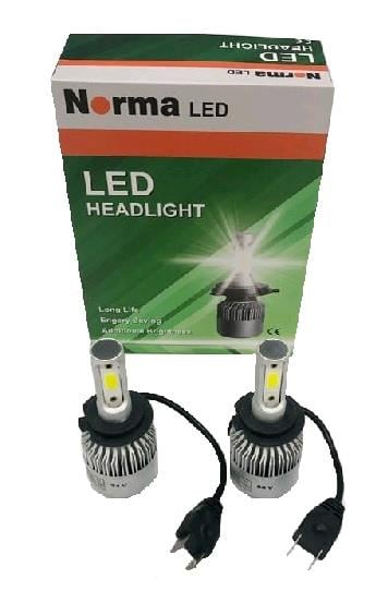 NORMA 9V-32V H7 COB LED XENON FAR AMPUL SETİ 6000K 8000 LÜMEN