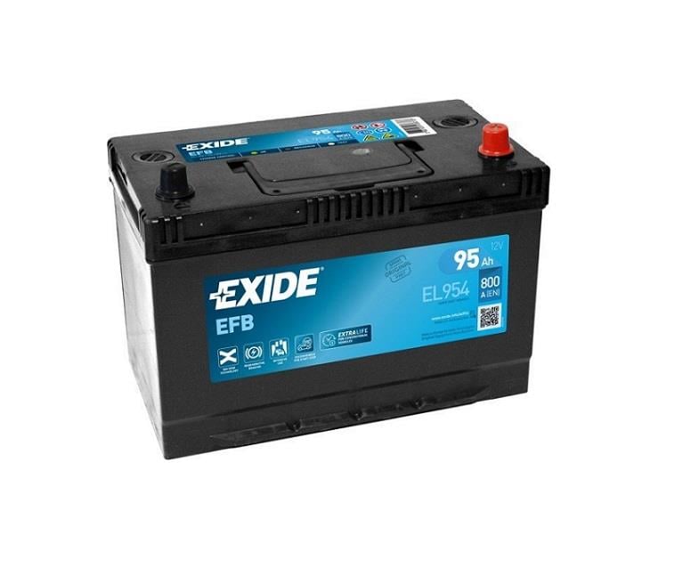 EXIDE 12V 95 AH AKÜ EFB 800 A (EN) (STAR-STOP) (306*173*222)