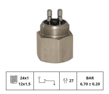 BASINÇ MÜŞÜRÜ (24*1) (12*1.5) (6.70 ± 0.20 BAR) MAN-MERCEDES
