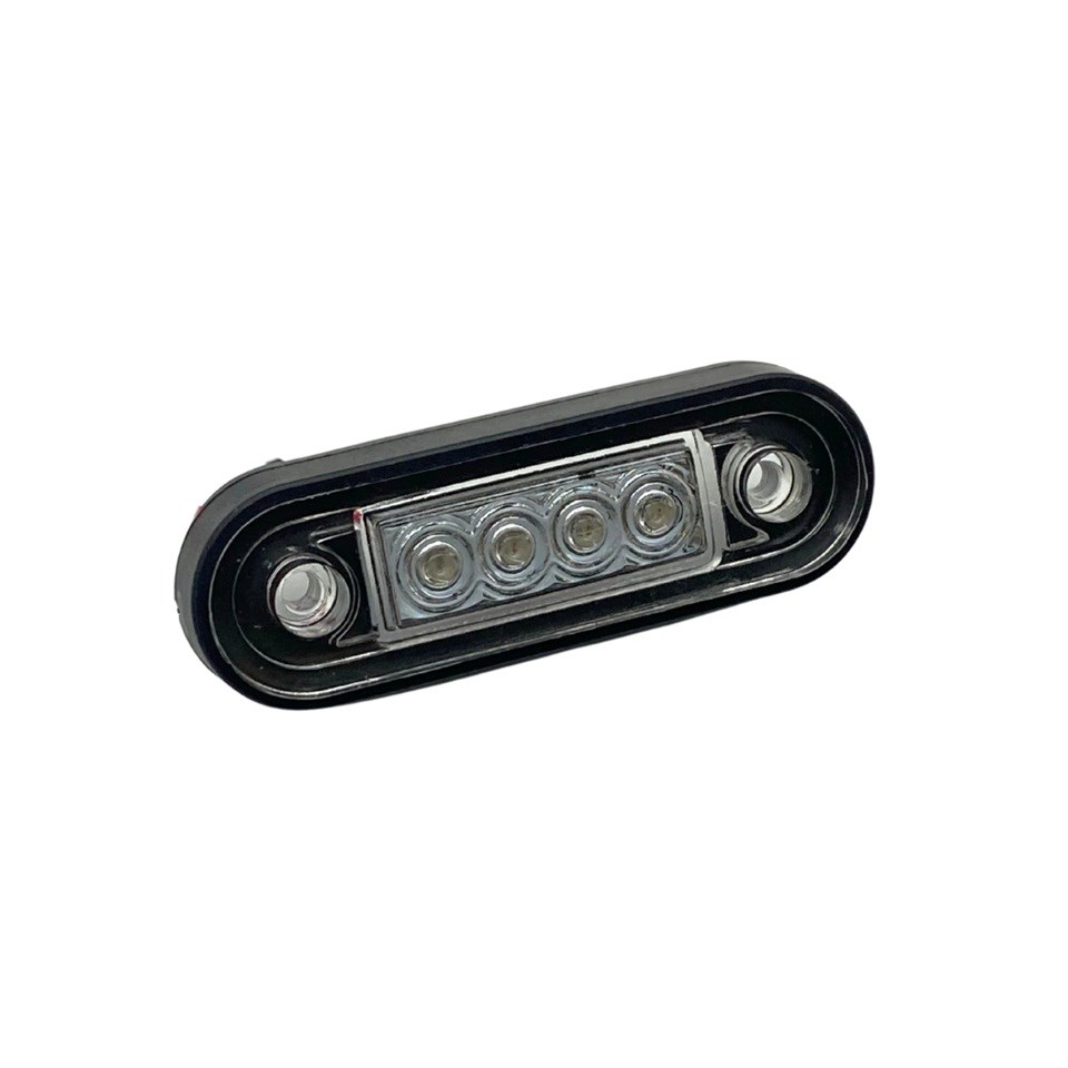 12V-24V PARMAK LAMBA 4-LEDLİ (KIRMIZI) (85*28 MM)