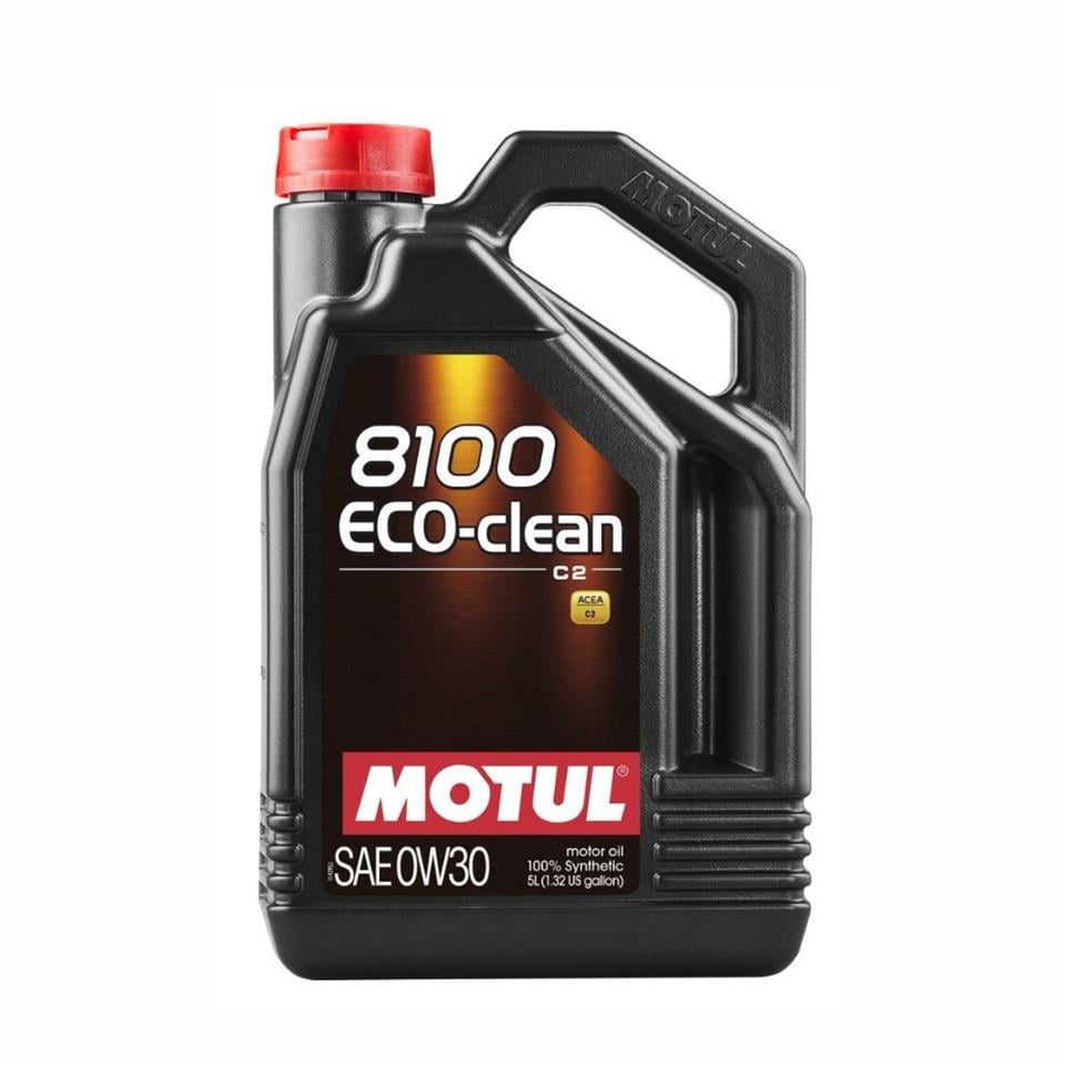 MOTUL 8100 ECO-CLEAN 0W-30 C2 MOTOR YAĞI TAM SENTETİK (5 LT)