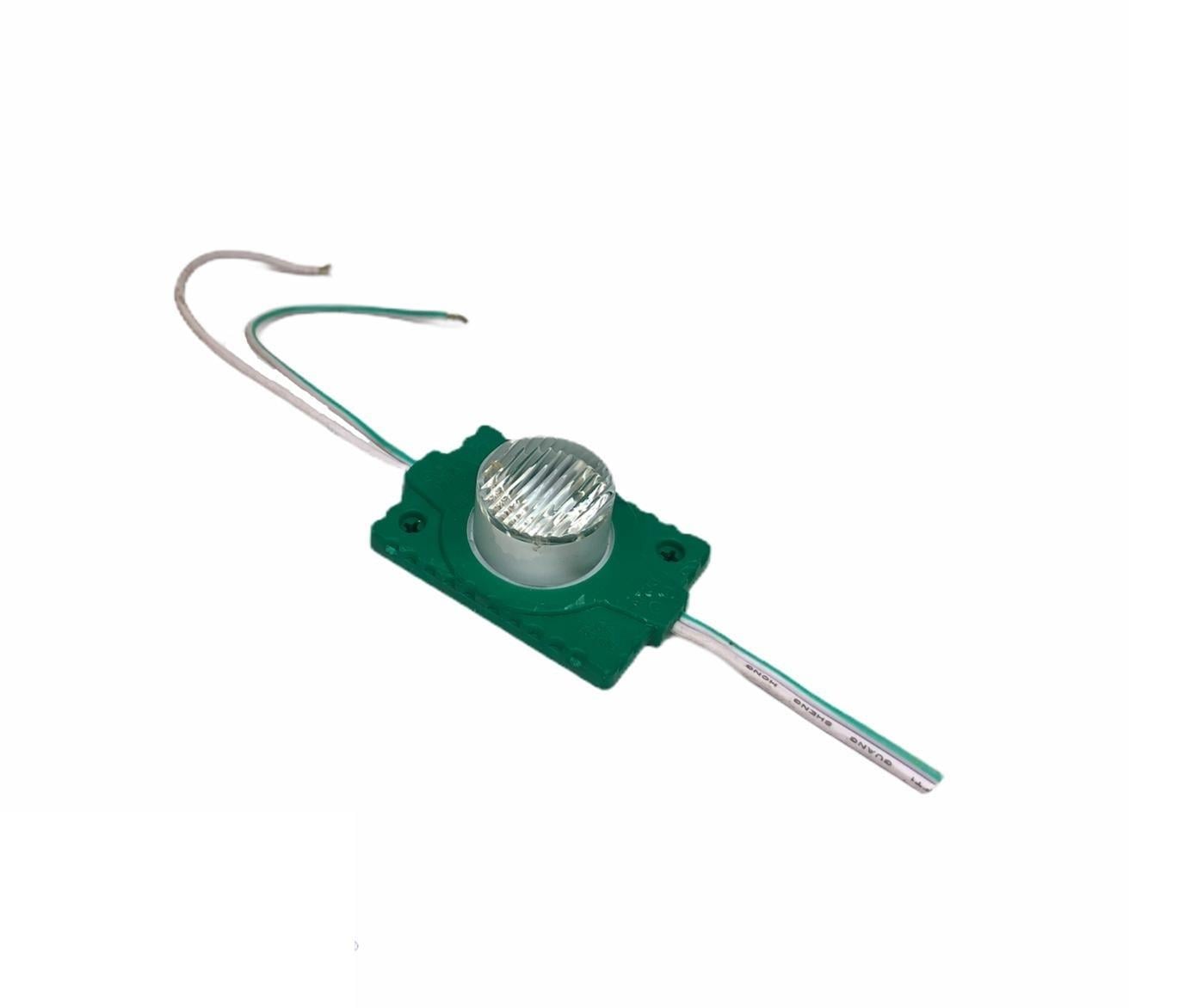 12V PARMAK LAMBA LEDLİ KABLOLU YEŞİL