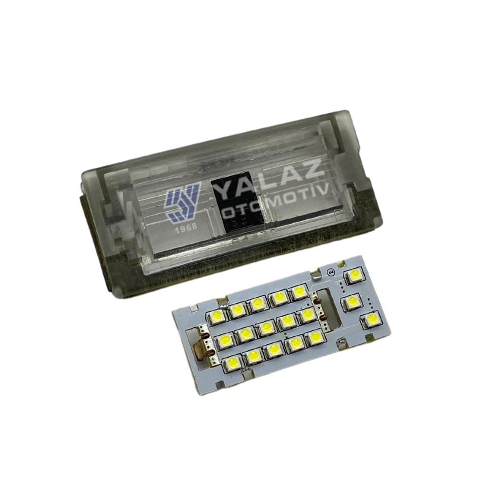 12V PLAKA LAMBASI (CAMLI) (18 LEDLİ) BMW E46 