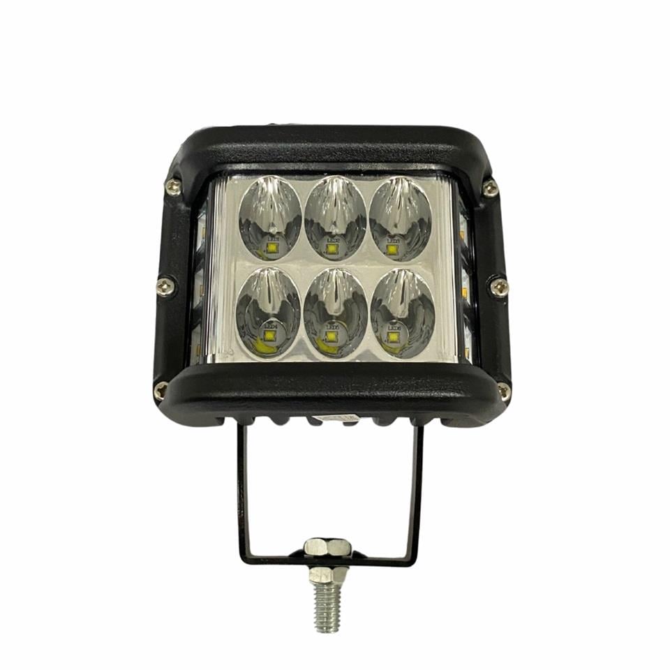 WOLFRAM 10V-30V OFF-ROAD LED LAMBA 36W (BEYAZ-SARI ÇAKARLI) E9 GERMANY 