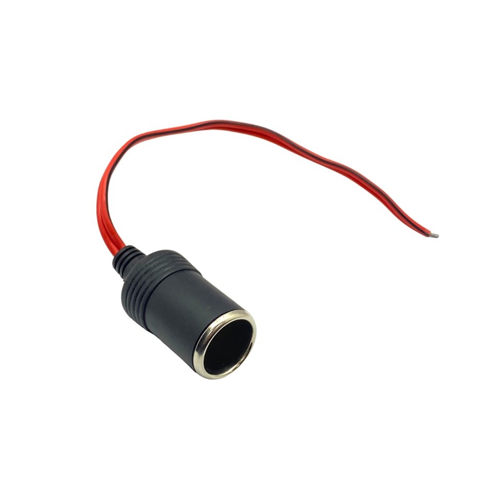 9V-30V ÇAKMAK UZATICI SOKET (ENERJİ SOKETİ) (KABLOLU) (30 CM)