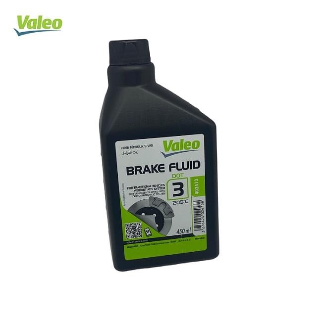 VALEO HİDROLİK FREN YAĞI DOT-3 (450 ML)