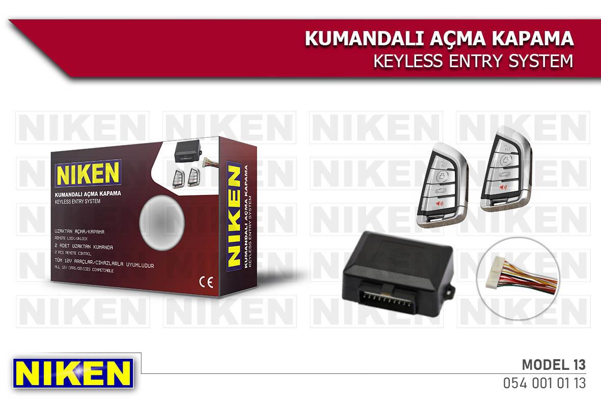 NIKEN 12V UZAKTAN KUMANDA (4 TUŞLU)