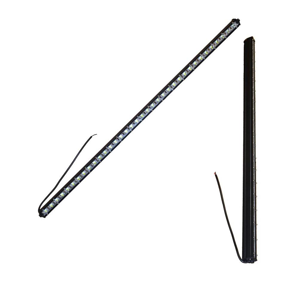 9V-35V LED BAR OFF-ROAD (LEDLİ) TEK SIRA İNCE DÜZ 108W (100 CM)