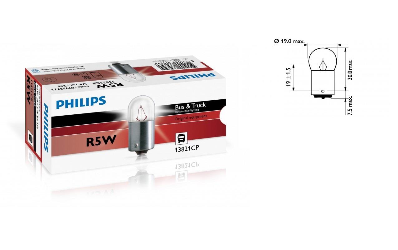 PHILIPS 24V 67 AMPUL 5W (SARSINTIYA DAYANIKLI)