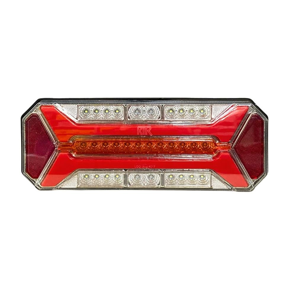 12V-24V STOP LAMBASI NEON LEDLİ (KAYAR SİNYALLİ) (FONKSİYONLU)