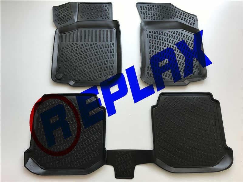 3D ARAÇ PASPASI (SİYAH) (4 PARÇA) SEAT LEON//TOLEDO-SKODA OCTAVIA-VW BORA/GOLF IV 