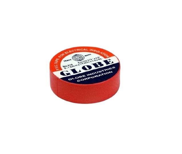 GLOBE İZOLE BANT 19 MM KIRMIZI