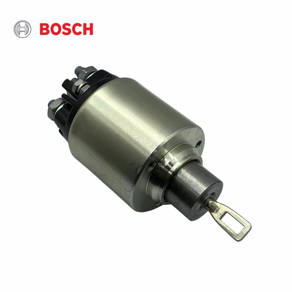 BOSCH 12V MARŞ OTOMATİĞİ İNCE GÖVDE M6 SAĞ (24 MM) (KISA PİSTON)