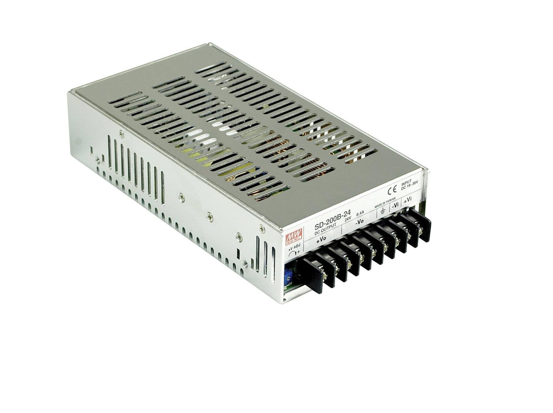 19V-36V DC GİRİŞ/24V DC ÇIKIŞ KONVERTÖR (VOLTAJ DÜŞÜRÜCÜ) (TRAFO) 8.4 A 201W (KUTULU)