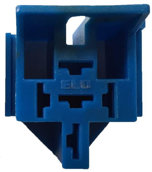 RÖLE SOKETİ (RÖLE YUVASI) 5 UÇLU MAVİ