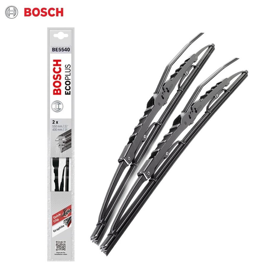 BOSCH SİLECEK SÜPÜRGESİ 550/550 MM ECO (KANCALI) (550C) (2 AD)