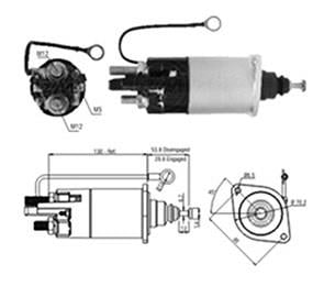 24V MARŞ OTOMATİĞİ DELCO TİPİ (2 KULAK) 39MT 